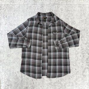 Stanley Workwear Plaid Flannel Button Up Shirt